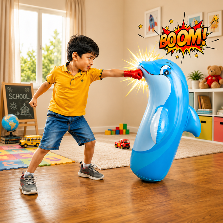 Hit-Me Inflatable Punching Bag for Kids