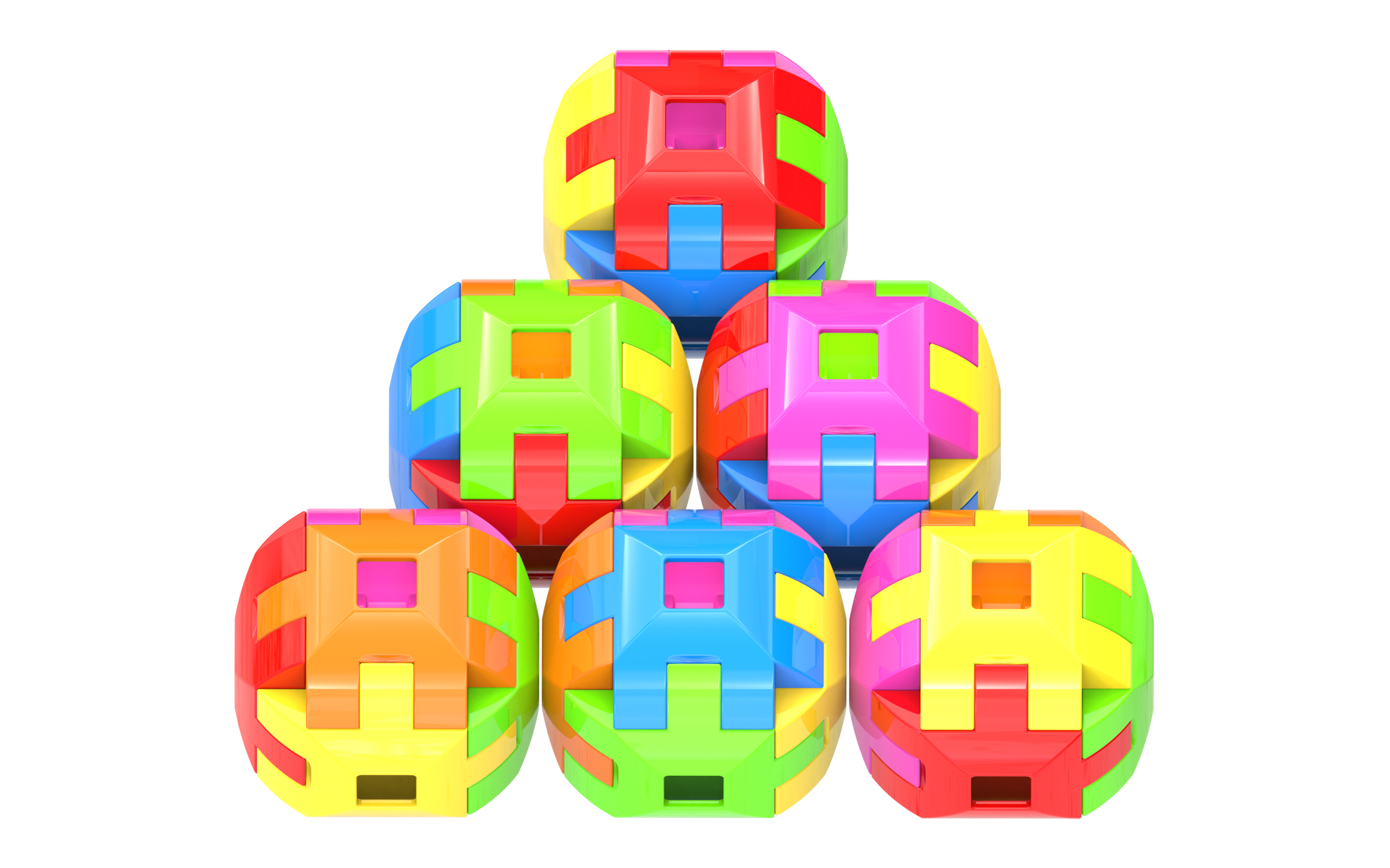 3D Puzzle Ball (2 Pieces)