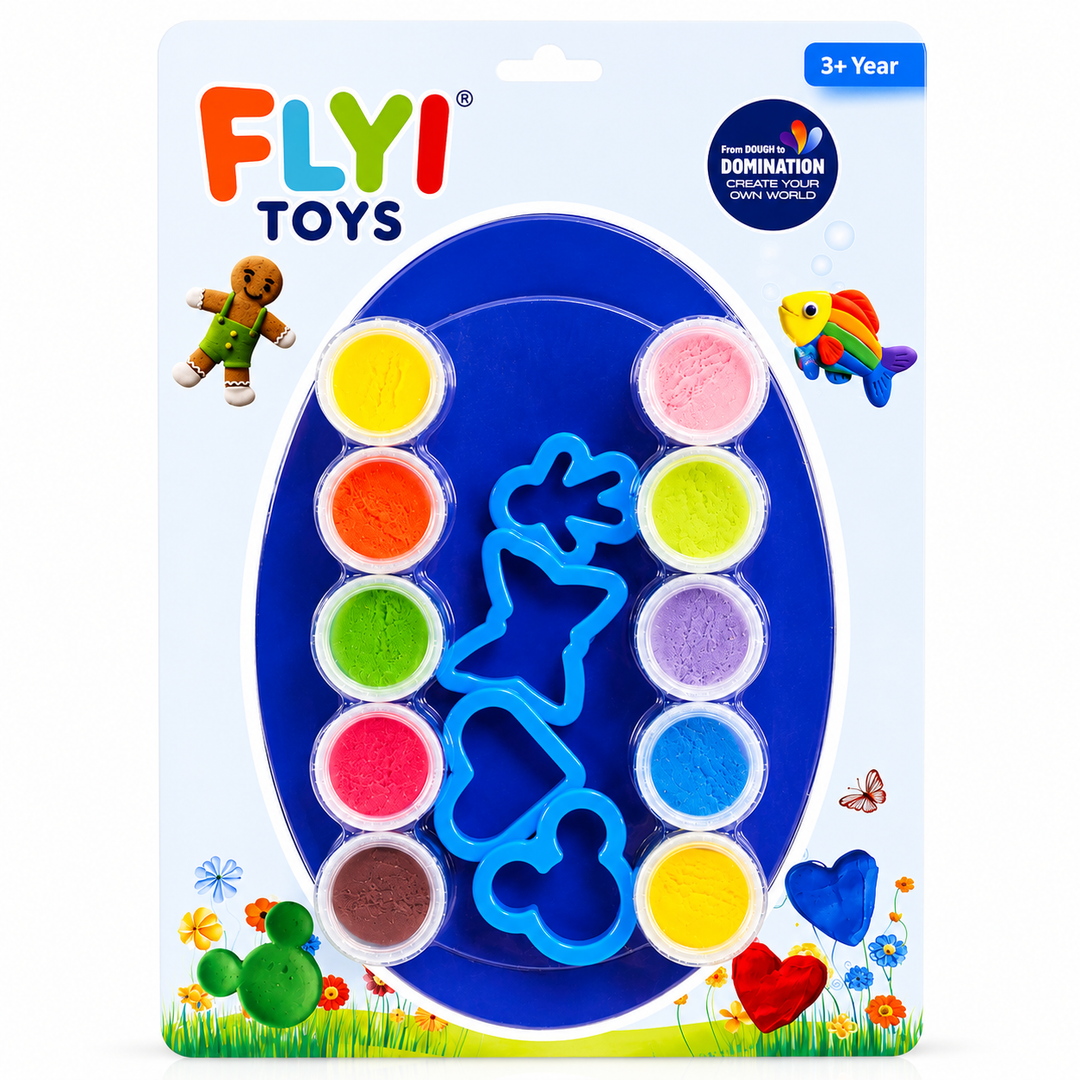 FLYI Dough Set 10pcs