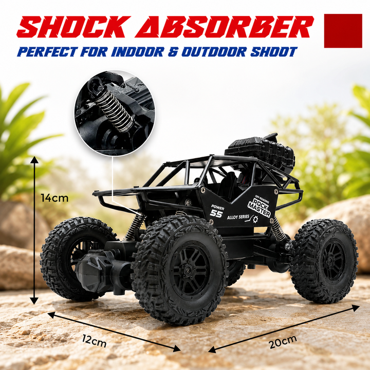 ROCK MASTER 2.4G RC Off-Road Spray Car
