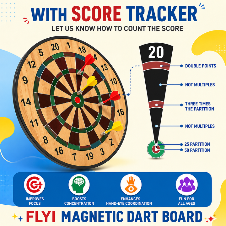 MAGNETIC DART BOARD