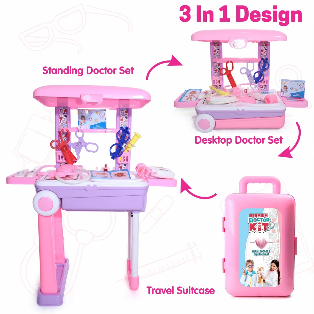 Flyi Premium Doctor Set Suitcase