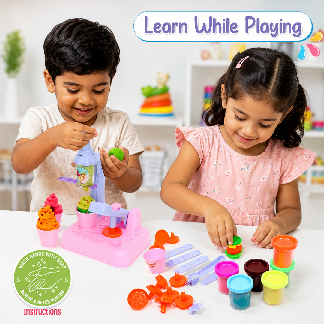 Scoop & Play – Ice Cream Dough Play Set