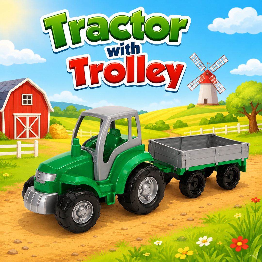 Tractor with Trolley