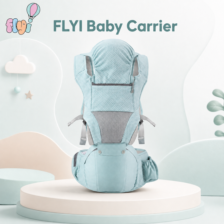 Baby Carrier with Detachable Hip Seat | FLYI