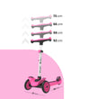 FLYI Kids Scooter (Pink) - Multi-Level Height Adjustment, Wide Brakes, Lightweight.