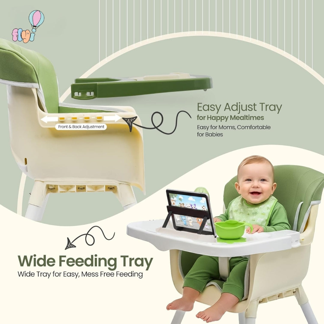 Flyi High Chair with cushion