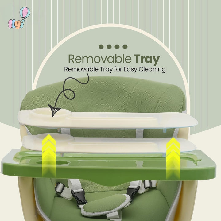 Flyi High Chair with cushion