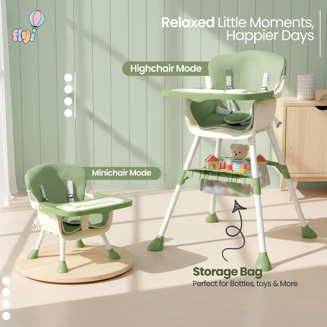 Flyi High Chair with cushion
