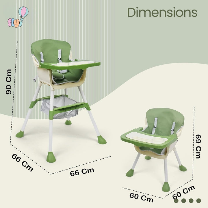 Flyi High Chair with cushion