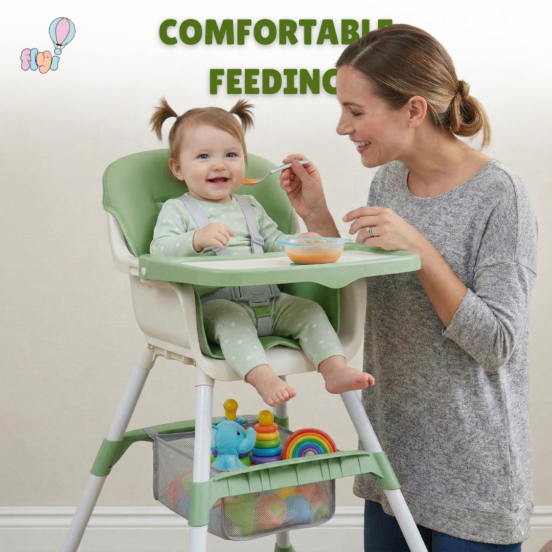 Flyi High Chair with cushion