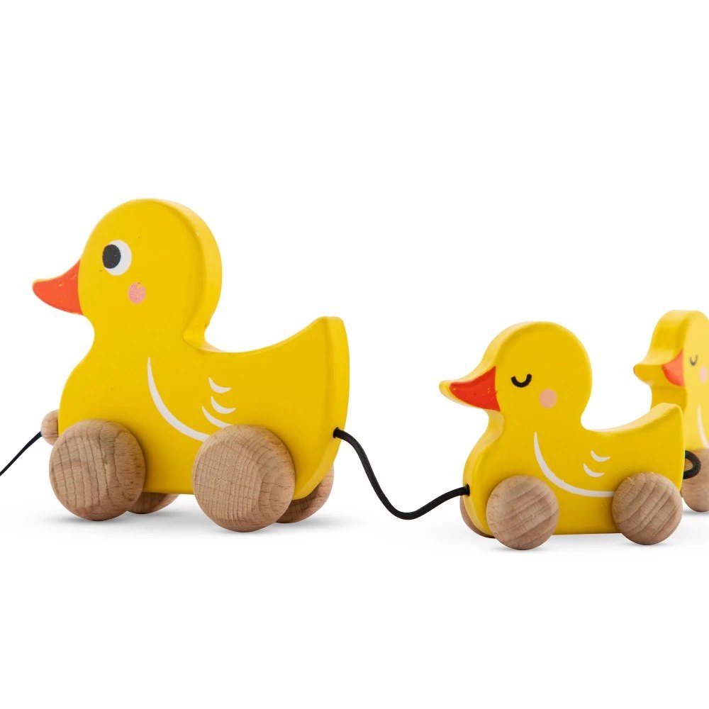 Buy Online Wooden Duck Pull Toy for Babies and Kids | FLYI
