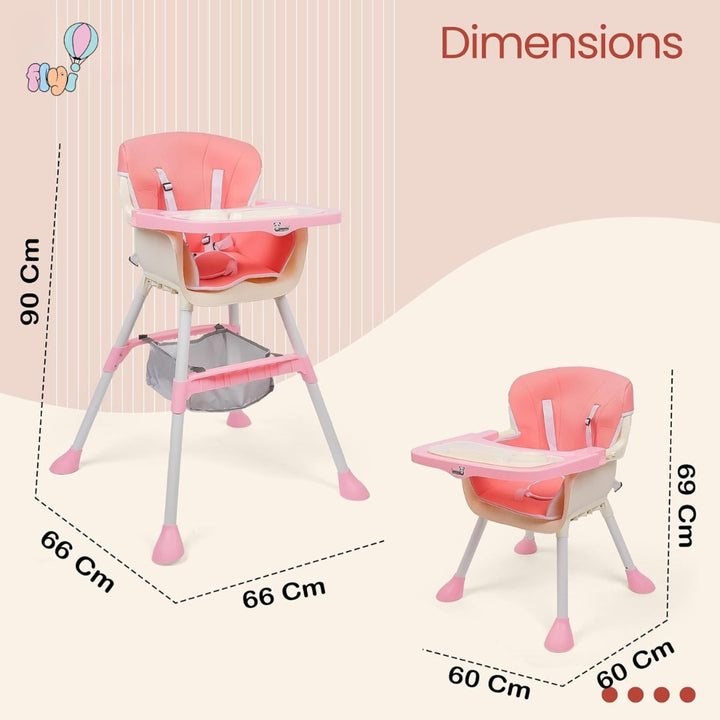 Flyi High Chair with cushion