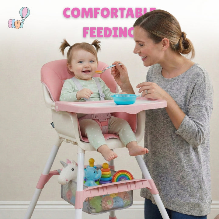 Flyi High Chair with cushion