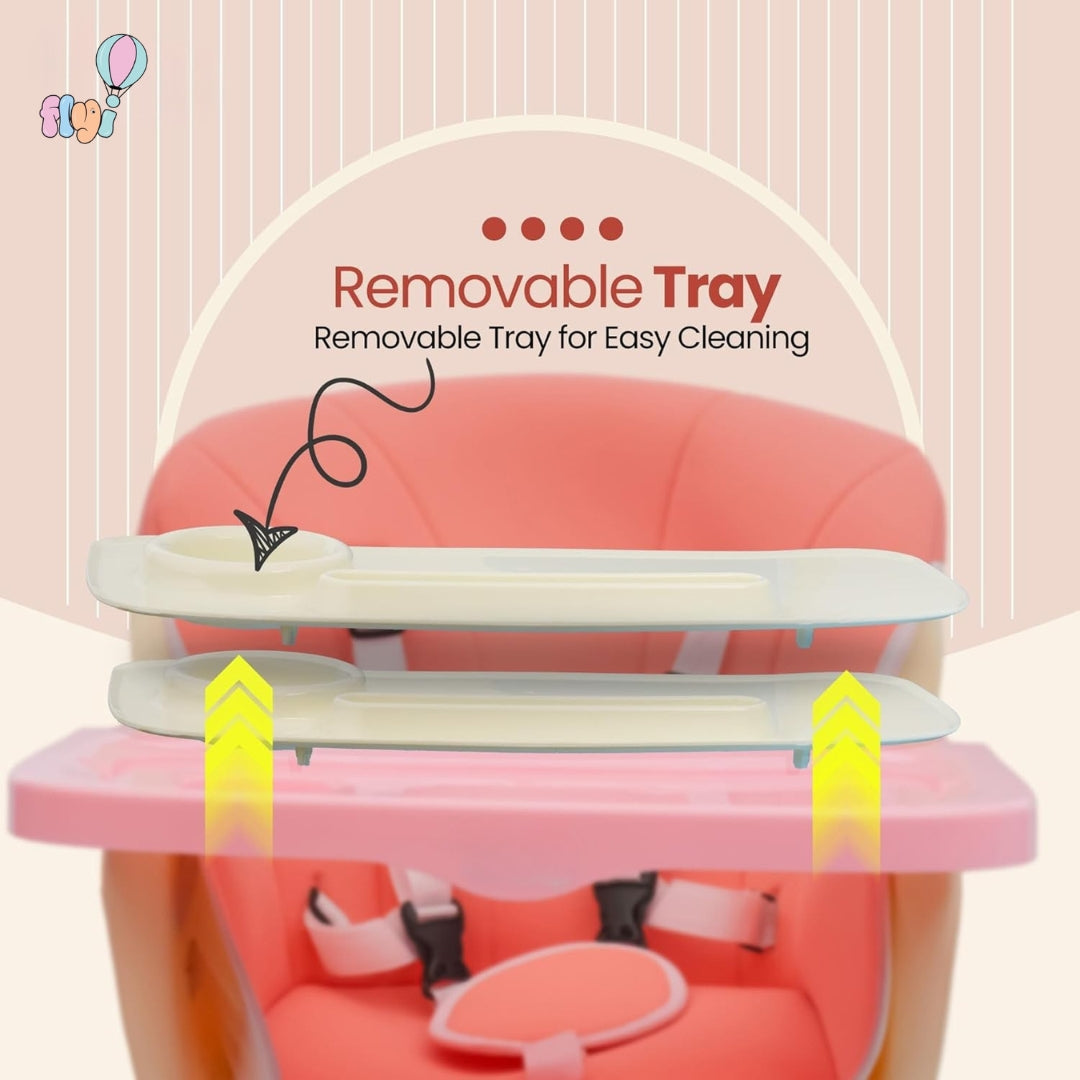 Flyi High Chair with cushion