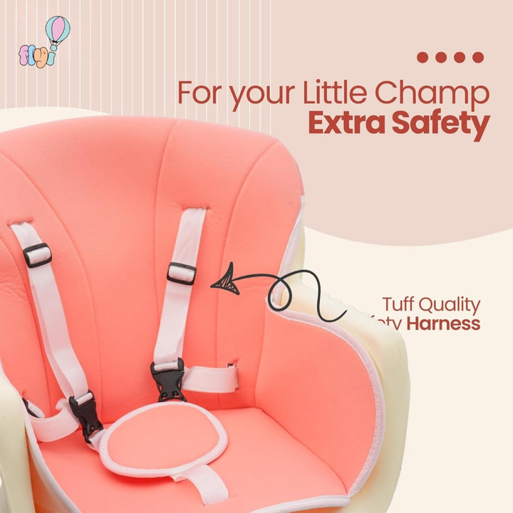 Flyi High Chair with cushion