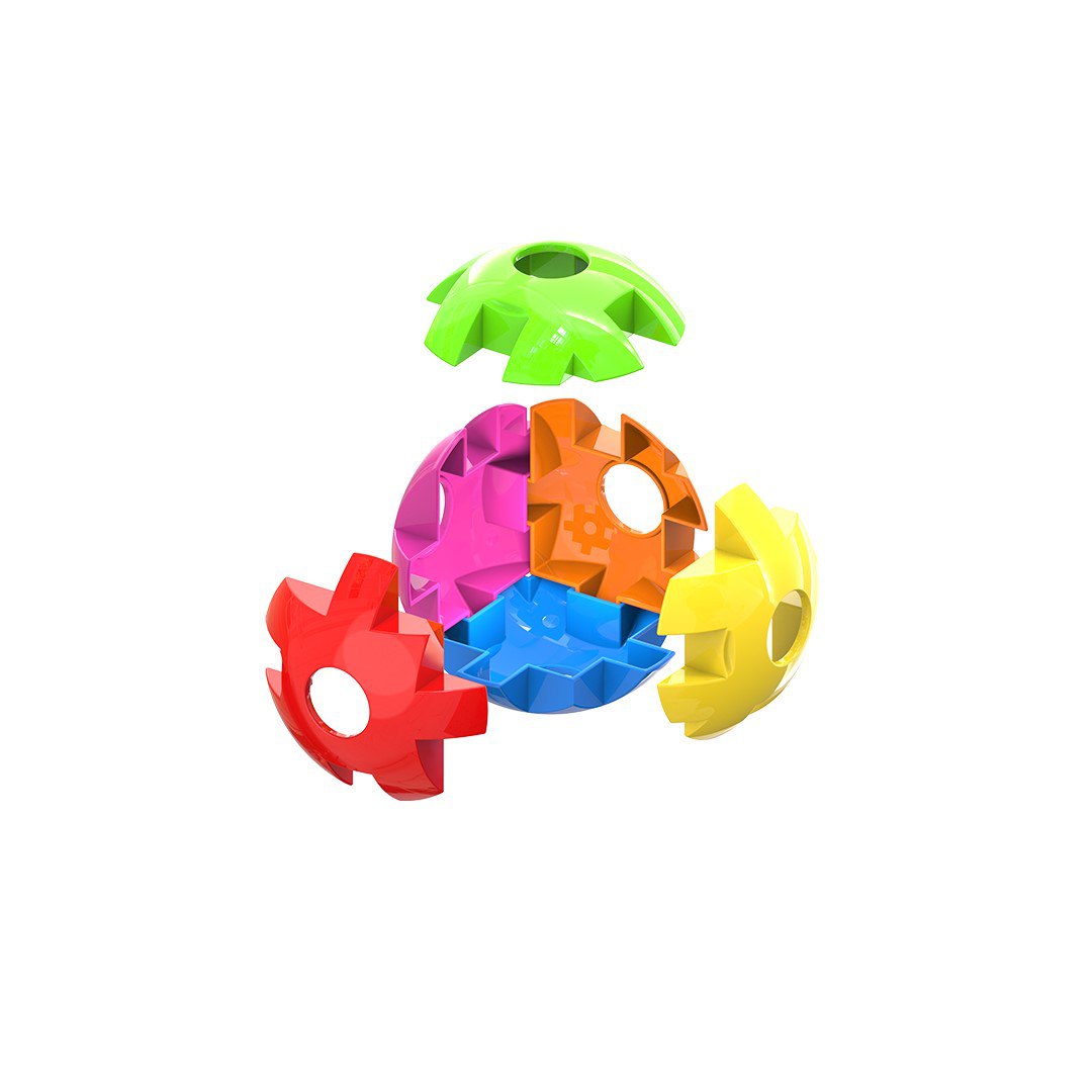 FLYI - 3D Puzzle Ball (2 Pieces) 3+ Years