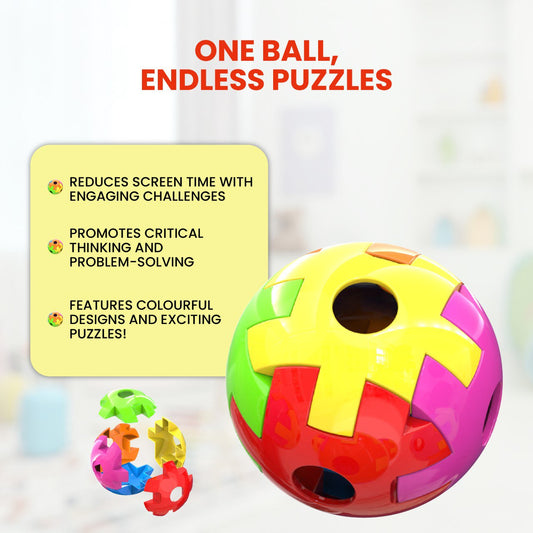 3D Puzzle Ball (2 Pieces) 3+ Years