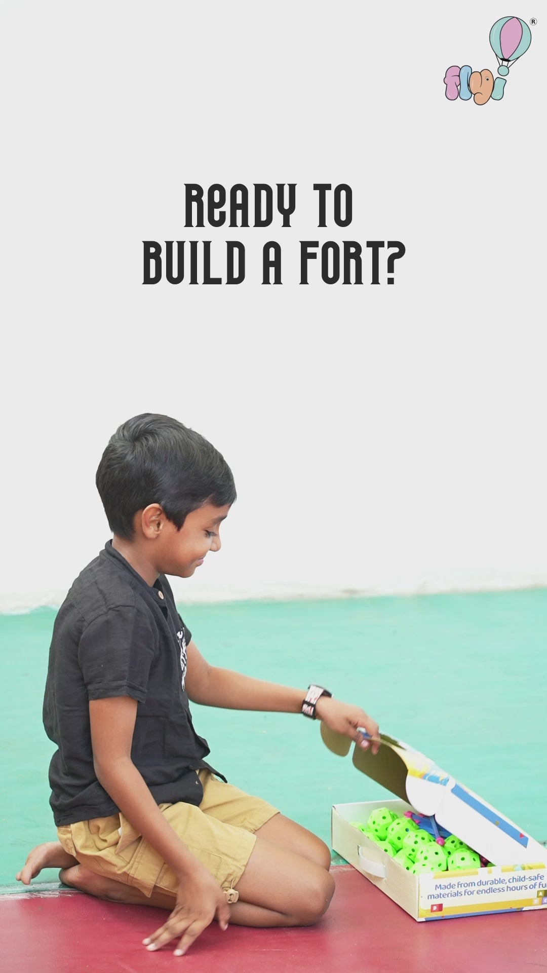 FLYI Build & Play Tent Creative Building(3+ Years)