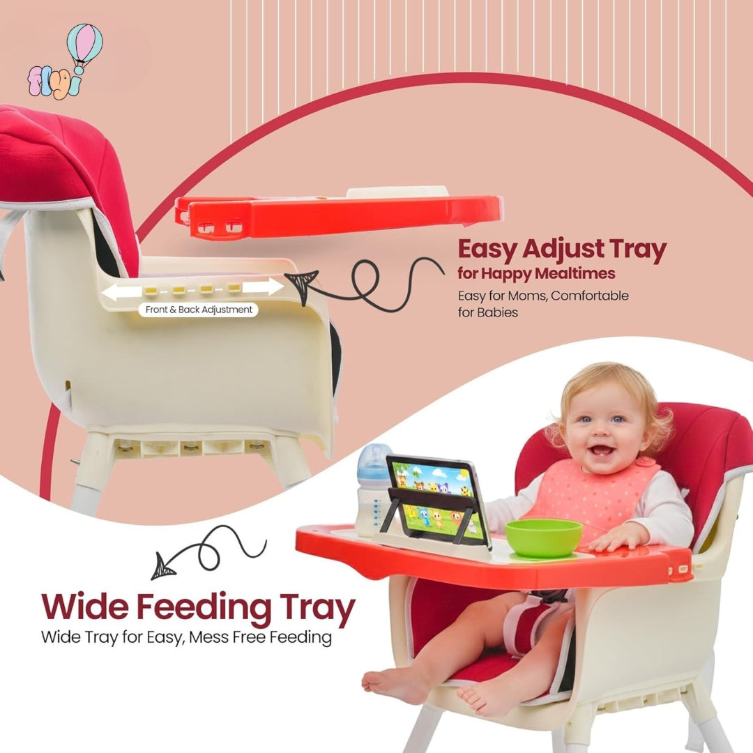 Flyi High Chair with cushion