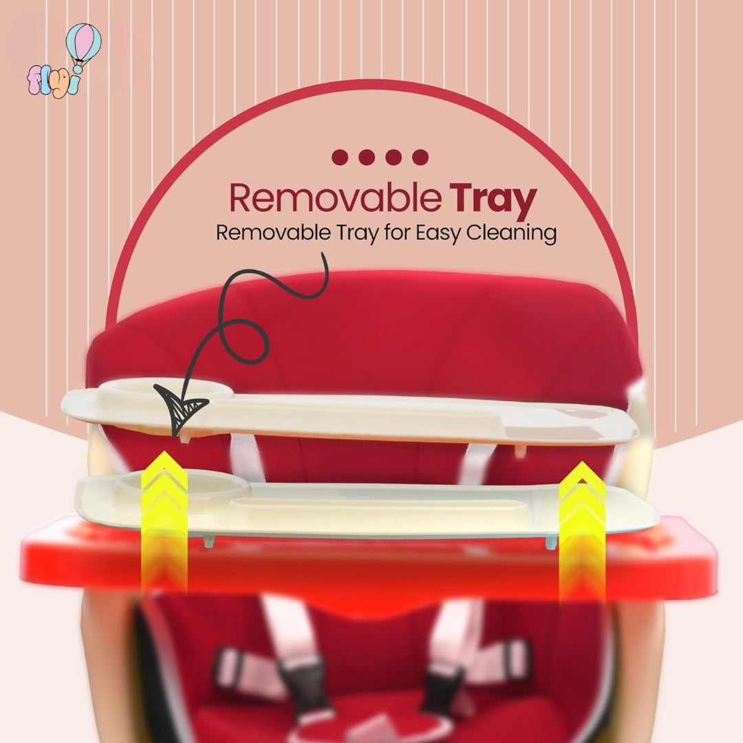 Flyi High Chair with cushion