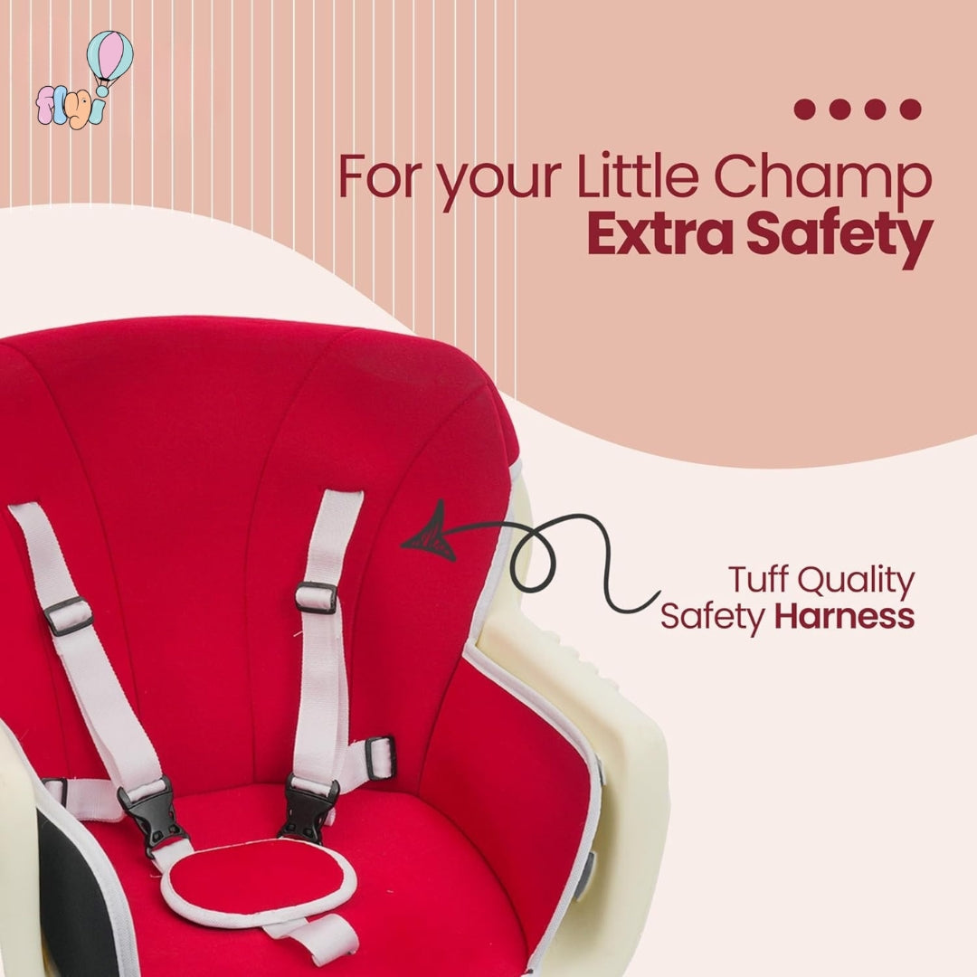 Flyi High Chair with cushion