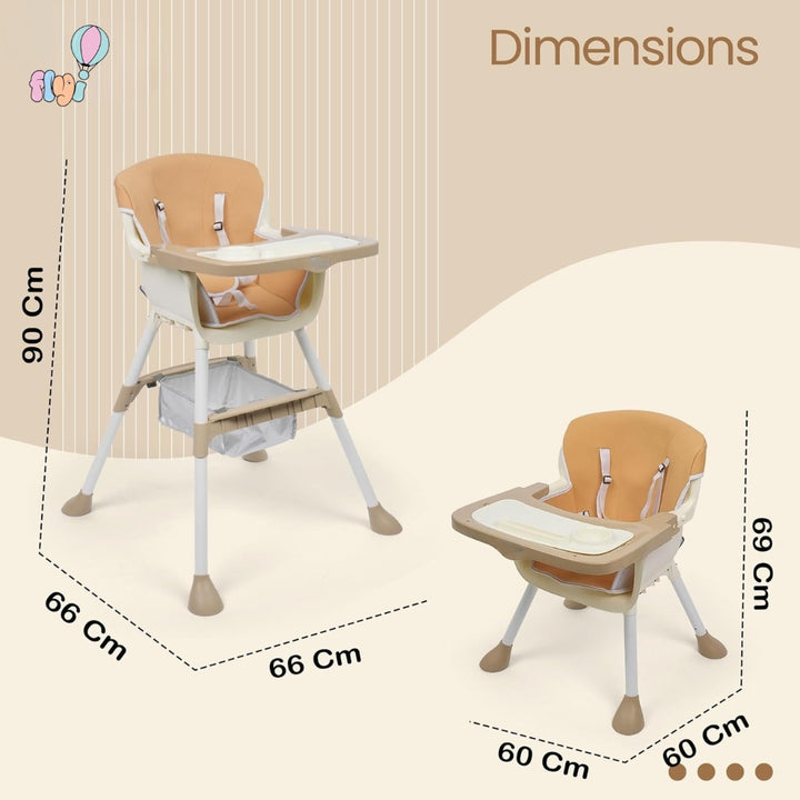 Flyi High Chair with cushion