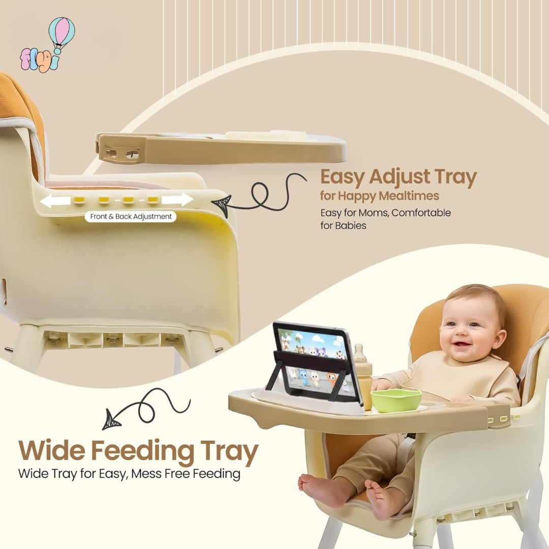 Flyi High Chair with cushion