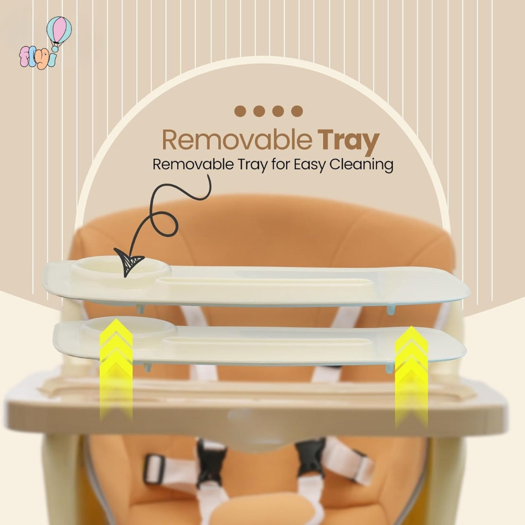 Flyi High Chair with cushion