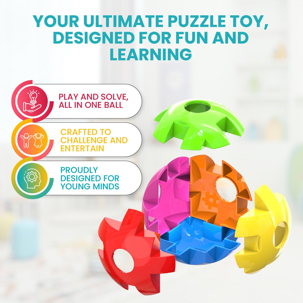 Sphere 3D puzzle ball toy for 3 year olds